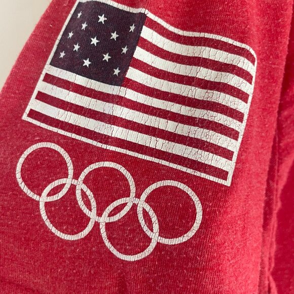 USA Surfing Tee – Men’s Large Heathered Red 2020 Summer Olympics - Picture 3 of 3